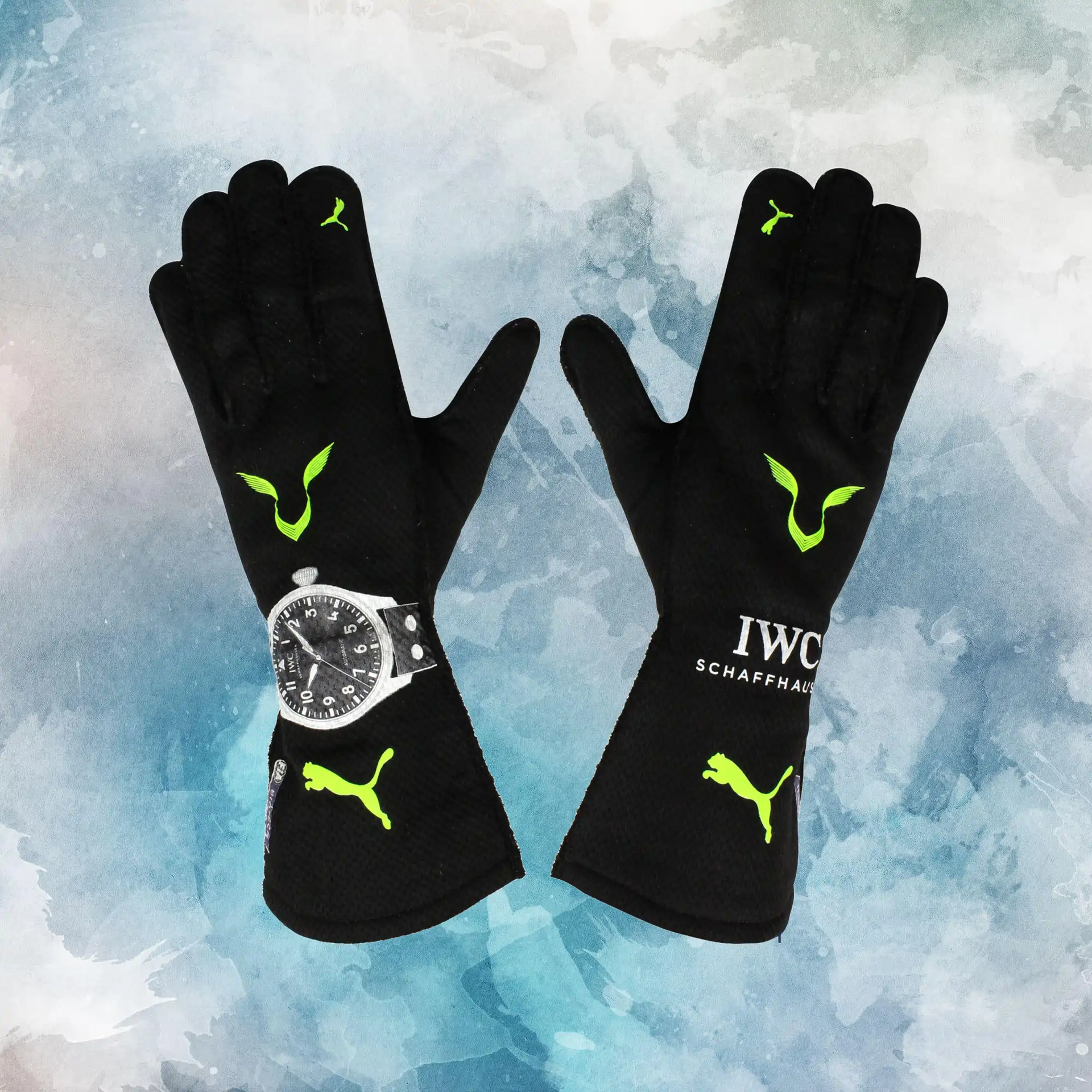 handschuhe formel 1 2022 Lewis Hamilton Race Mercedes AMG F1 Gloves / Lewis Hamilton F1 Re – fr1 Racewear
