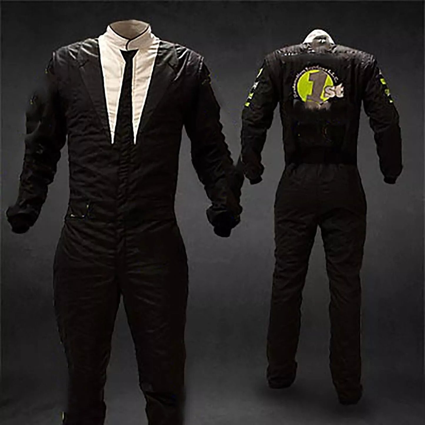 GO KART RACING SUIT WITH DIGITAL SUBLIMATION PRINT