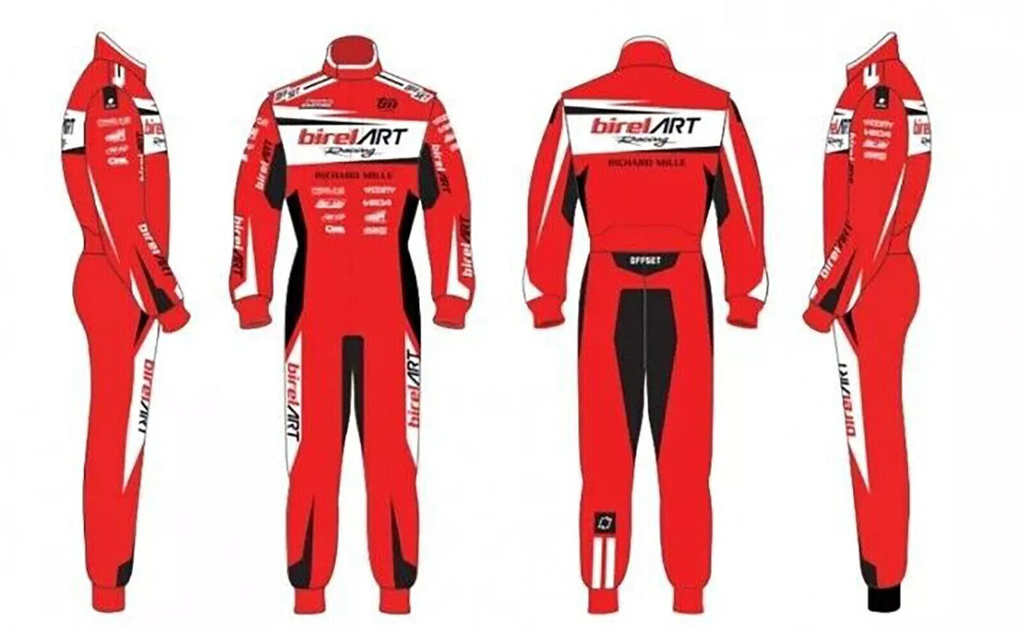 PSL 2023 fan edition Kart race wear go karting racing suit- Birelart wear