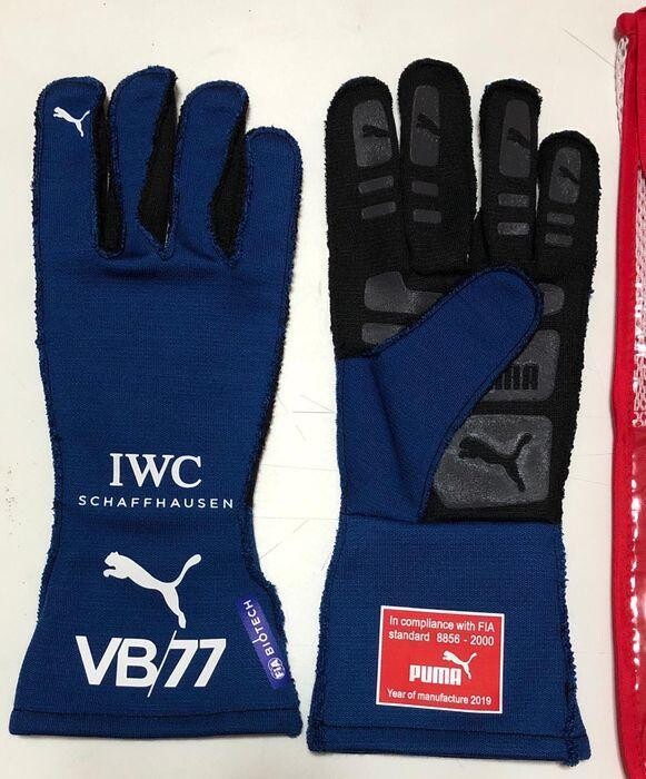2019 Valteri Bottas Formula 1 Race gloves
