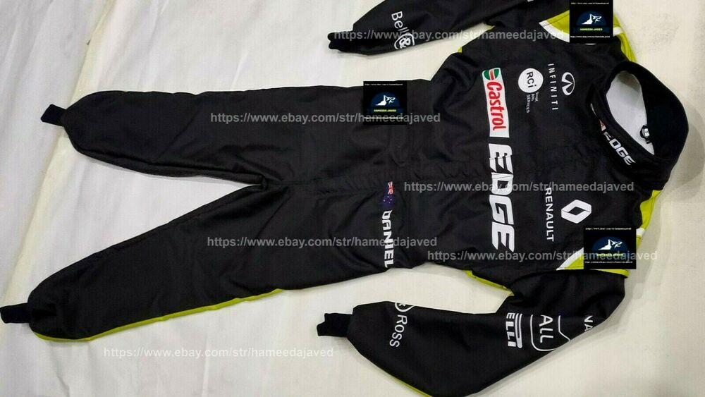 2019 Daniel Ricciardo SUIT Renault f1 Racing Suit Go Kart Suit Karting Suit F1