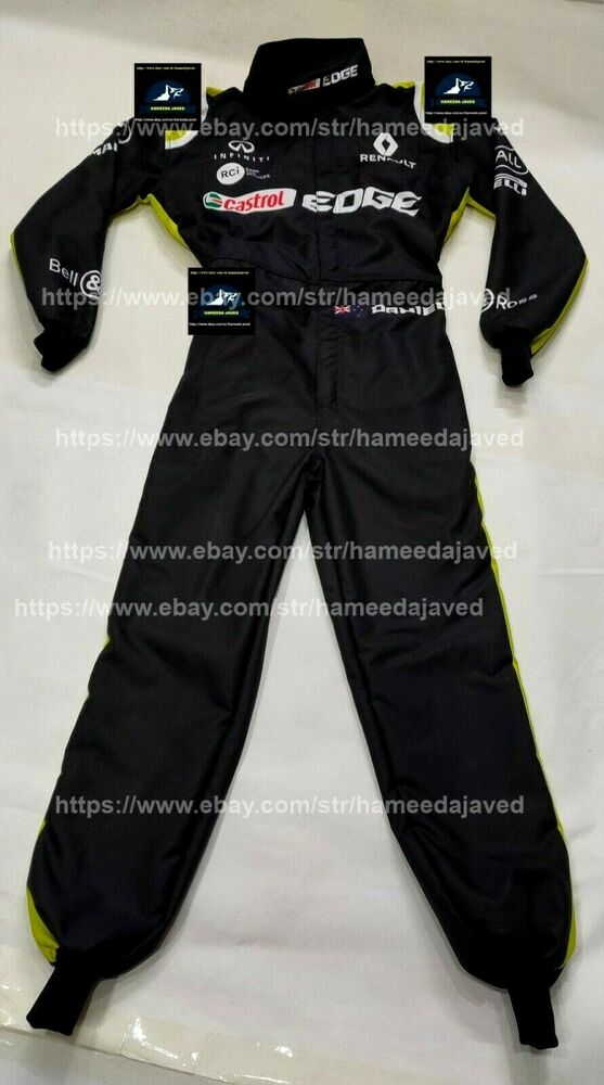 2019 Daniel Ricciardo SUIT Renault f1 Racing Suit Go Kart Suit Karting Suit F1