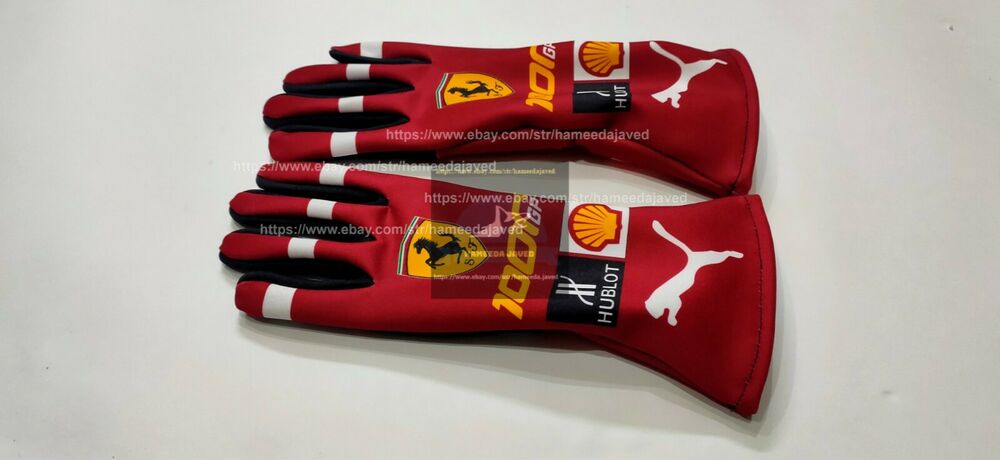 Charles Leclerc 2020 Racing Gloves F1 1000gp Karting Gloves Go Kart Gloves glove