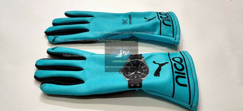 2014 Nico Rosberg Racing Gloves F1 Nico Gloves Karting Gloves Go Kart Gloves