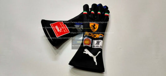 2020 Sebastian Vettel Racing Gloves F1 Karting Gloves Go Kart Gloves 1000gp Race