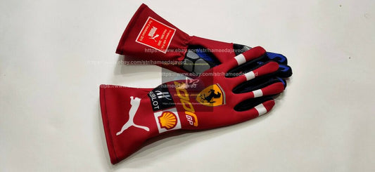 Charles Leclerc 2020 Racing Gloves F1 1000gp Karting Gloves Go Kart Gloves glove
