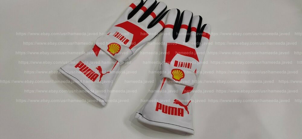 2007 Kimi Racing Gloves F1 Racing Gloves Karting Gloves Go Kart Gloves F1 Gloves