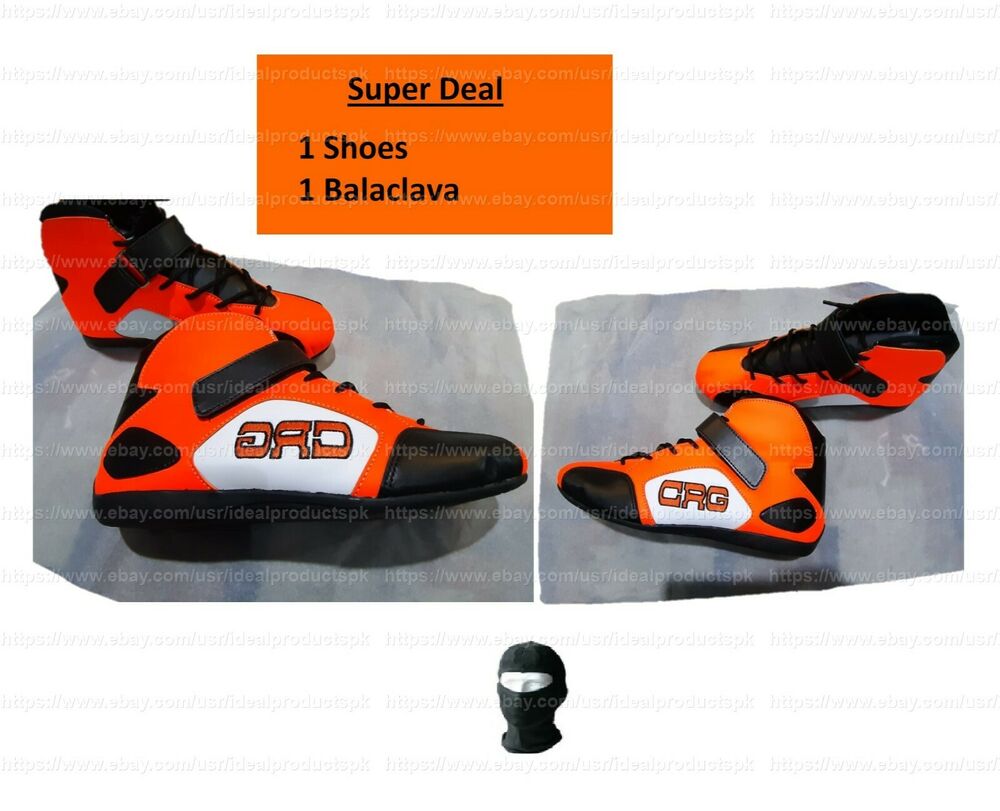 CRG Kart Boots Go Kart Racing Shoes Karting Shoes available all Sizes Race Shoes