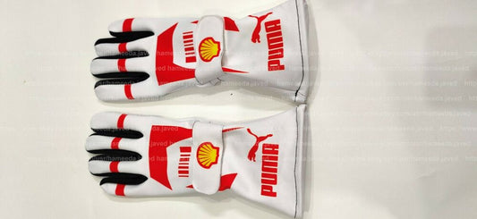 2007 Kimi Racing Gloves F1 Racing Gloves Karting Gloves Go Kart Gloves F1 Gloves