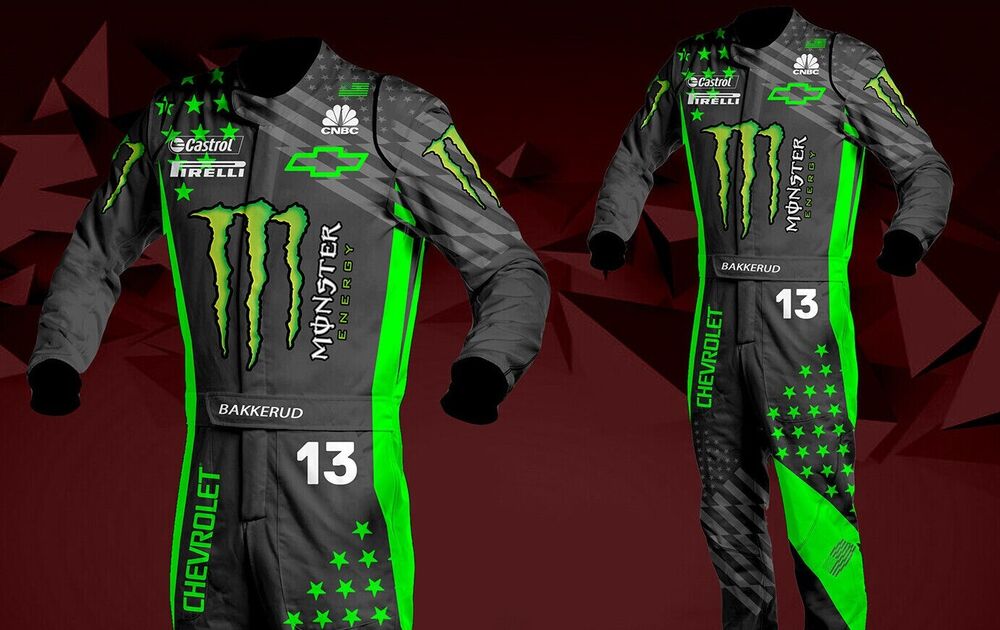 MONSTER GO KART RACING SUIT F1 KARTING SUIT WITH GIFTS