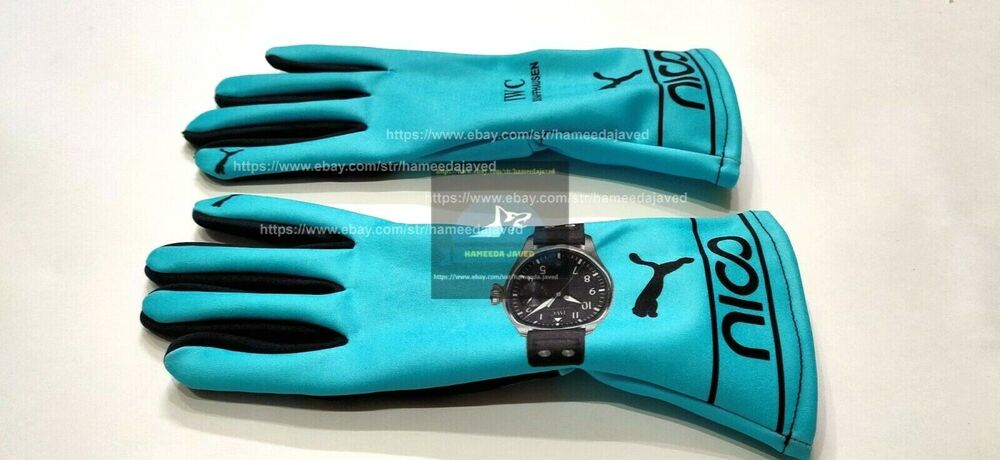 2014 Nico Rosberg Racing Gloves F1 Nico Gloves Karting Gloves Go Kart Gloves