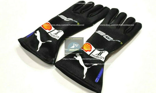 2019 Sebastian Vettel Racing Gloves F1 90 Years Karting Gloves Go Kart Gloves