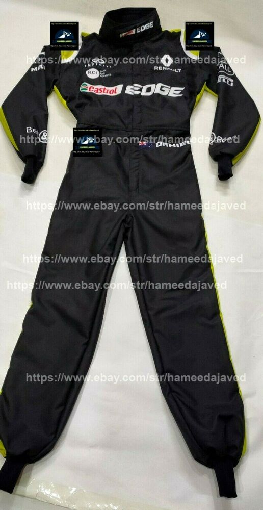 2019 Daniel Ricciardo SUIT Renault f1 Racing Suit Go Kart Suit Karting Suit F1
