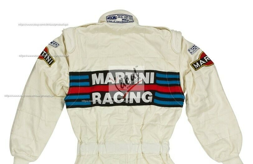 2021 Martini Racing Suit Go Kart Race Suit Karting Suit Motorsports Team Suit