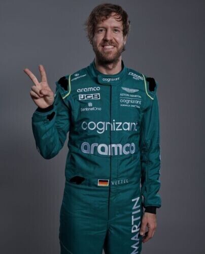 F1 Aston Martin aramco S.Vettel 2022 model printed go kart/karting race suit