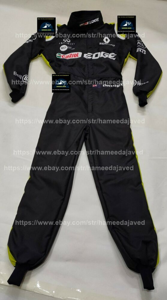 2019 Daniel Ricciardo SUIT Renault f1 Racing Suit Go Kart Suit Karting Suit F1