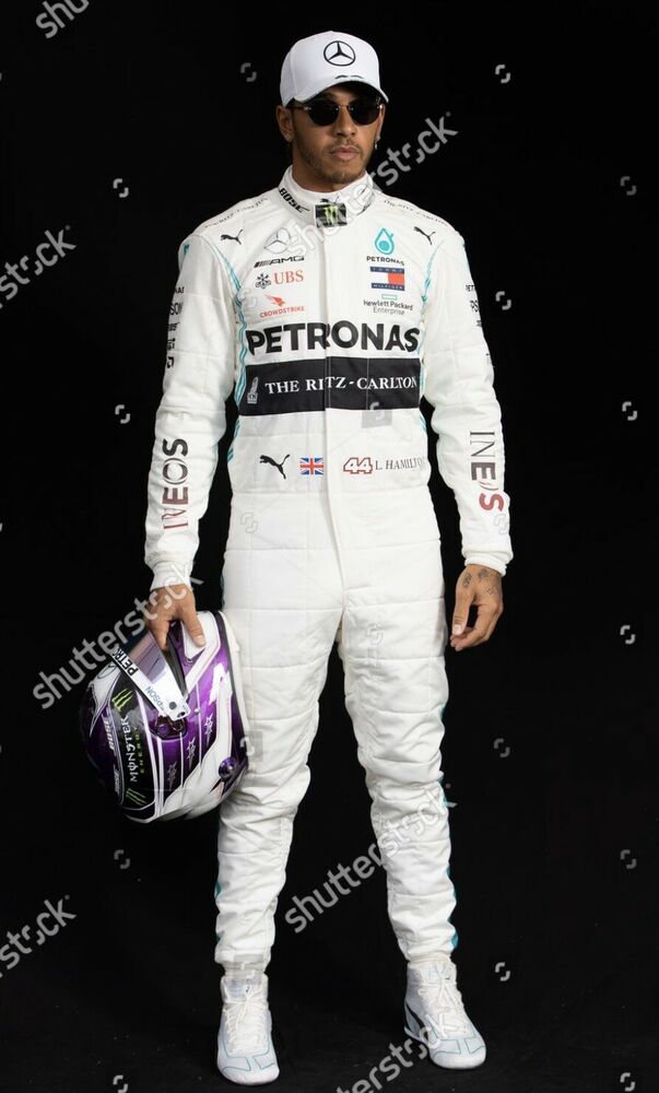 F1 Lewis Hamilton 2020 Mercedes-Benz Latest Style Printed Racing Suit/ Karting