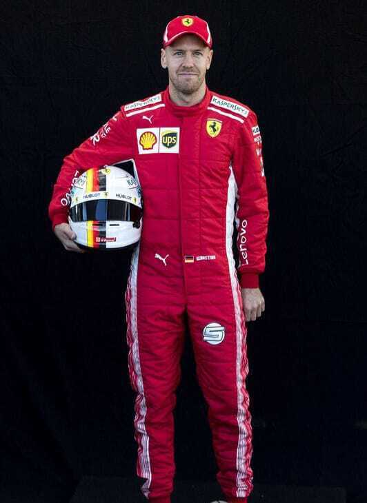 Sebastian vettel digital printed go kart/karting race suit