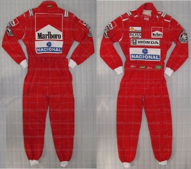 Ayrton Senna 1991 F1 Racing Suit in digital printing Go Kart Suit Karting Suit