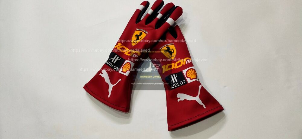 Charles Leclerc 2020 Racing Gloves F1 1000gp Karting Gloves Go Kart Gloves glove