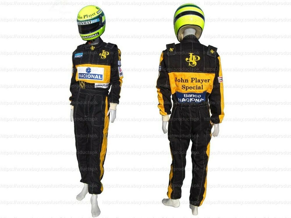 Ayrton Senna 1985 F1 Racing Suit in digital printing Go Kart Suit Karting Suit