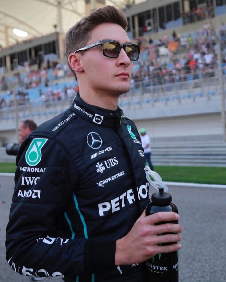 F1 George Russell Mercedes Petronas 2022 model go kart/karting race suit