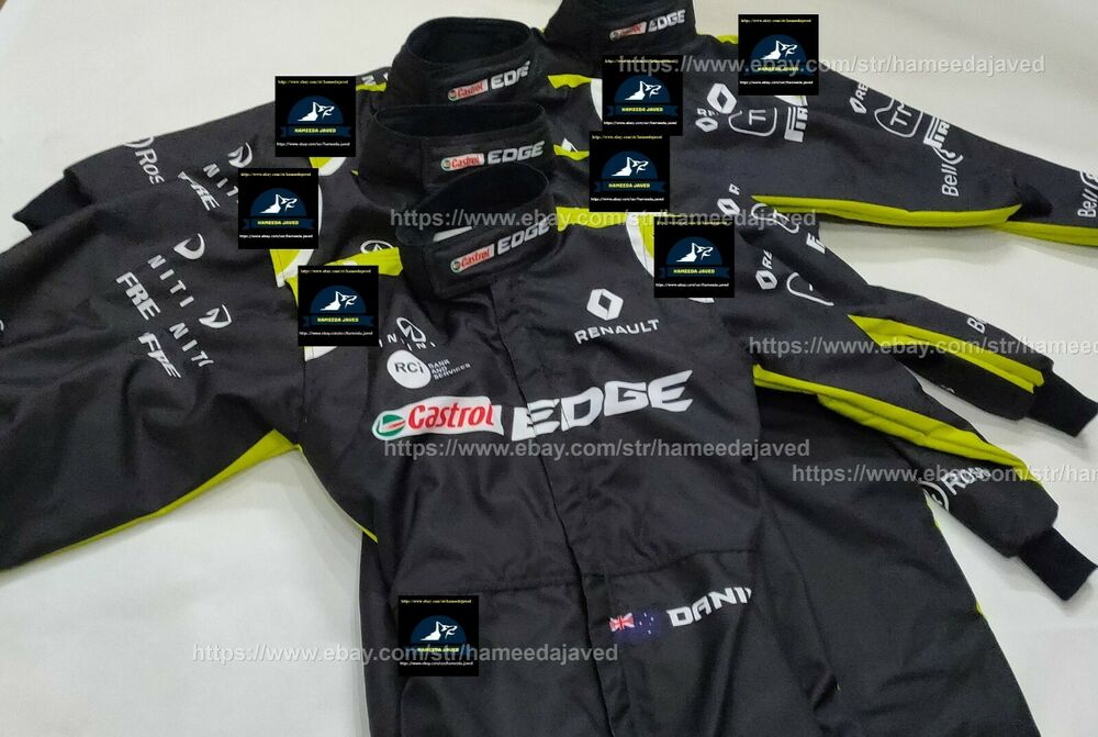 2019 Daniel Ricciardo SUIT Renault f1 Racing Suit Go Kart Suit Karting Suit F1