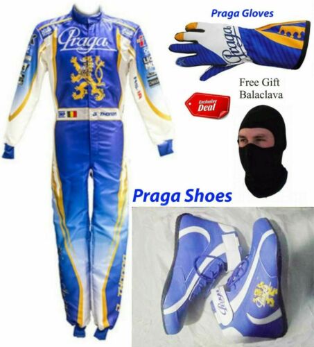 Praga Kart Racing Suit Level 2 Full Package Shoes & Gloves | go kart gears