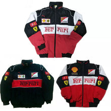 Load image into Gallery viewer, New 2024 FERRARI Black Embroidery EXCLUSIVE JACKET suit F1 team racing M-XXL
