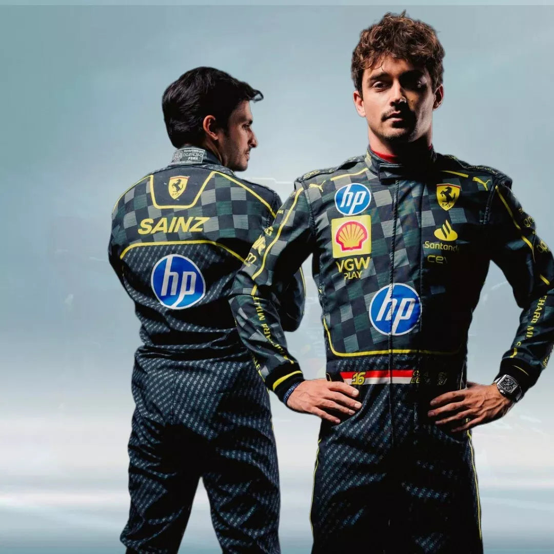 Ferrari style Go Kart Racing Suit Made To Order Digital Printed Karting Suit.