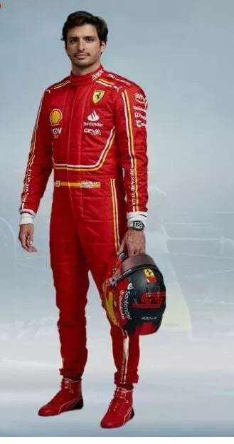 F1 Ferrari Go Kart Racing Suit Karting Race + Free gloves