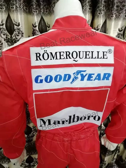 F1 Niki Lauda 1976 embroidered patches go kart race suit,In All Sizes Kart Suit