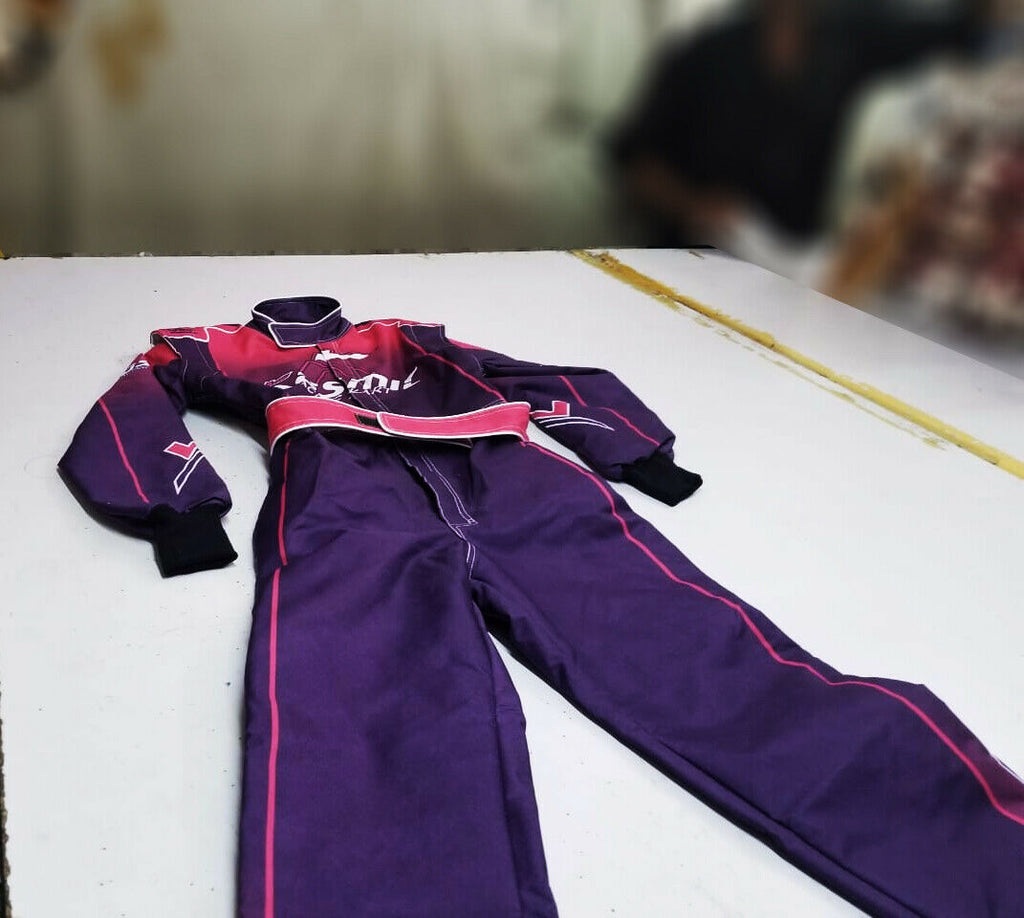 kart race suit kosmic karting suit race suit -Exclusive offer with gloves