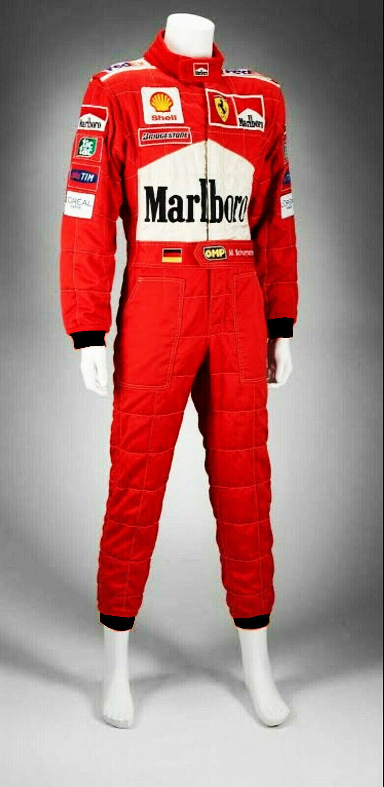 F1 Michael Schumacher 2001 Printed Racing suit