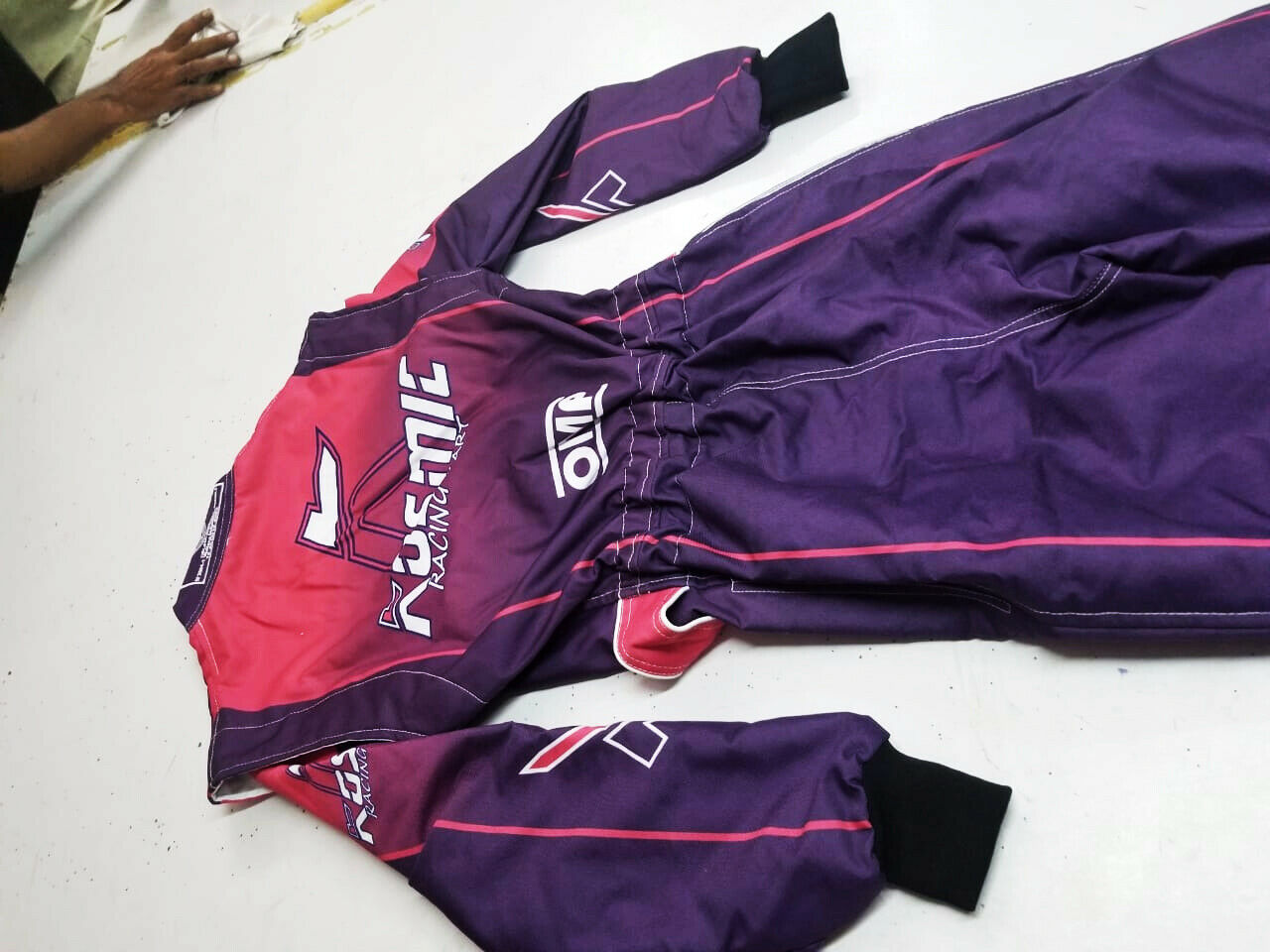 kart race suit kosmic karting suit race suit -Exclusive offer with gloves