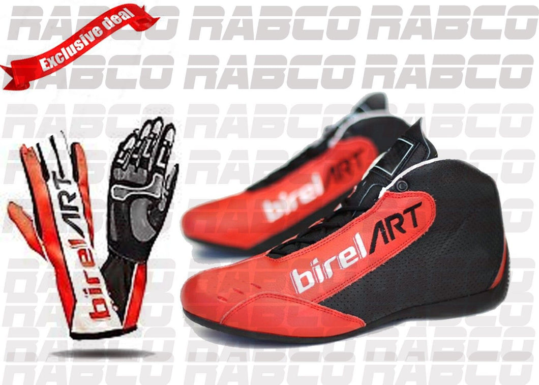 Birelart style Karting shoes & kart racing Gloves