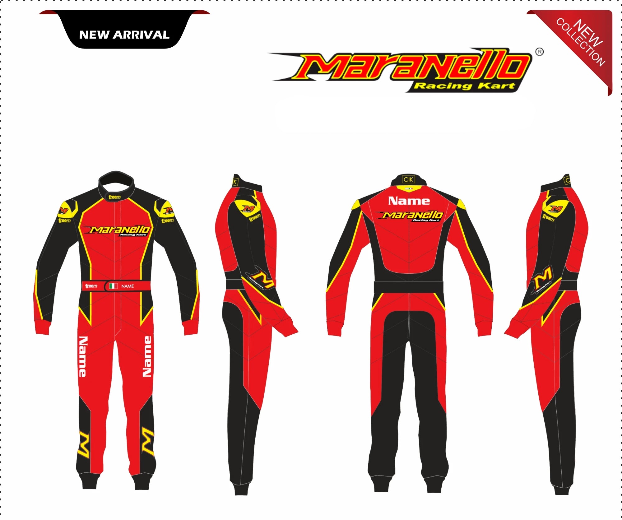 Tot ziens Ongeschikt ongerustheid Maranello Overall Karting Suit 2020 New manufactured by FR1 RACWEAR – fr1  Racewear