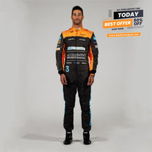 Load image into Gallery viewer, McLaren F1 Replica Race Suit 2022  | Daniel Ricciardo
