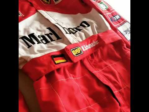 Michael Schumacher style Karting suit Embroided Kart racing suit