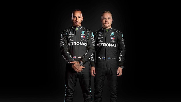 Kart racing suit Hamilton 2020 black