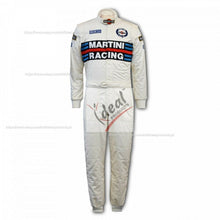 Load image into Gallery viewer, 2021 Martini Racing Suit Go Kart Race Suit Karting Suit Motorsports Team Suit
