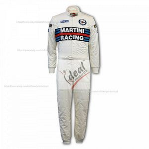 2021 Martini Racing Suit Go Kart Race Suit Karting Suit Motorsports Team Suit
