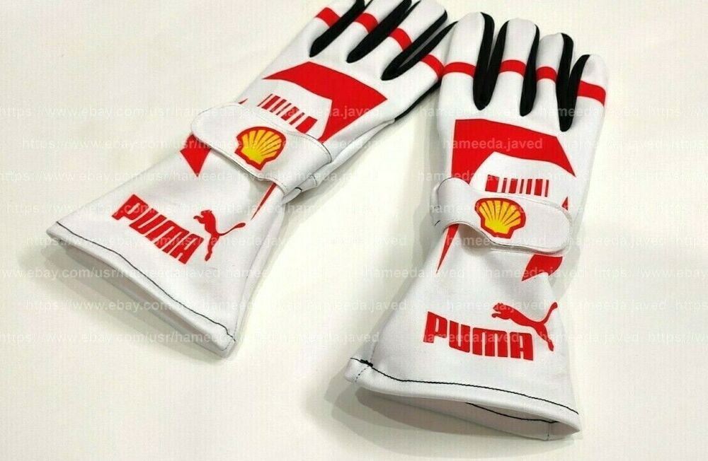 2007 Kimi Racing Gloves F1 Racing Gloves Karting Gloves Go Kart Gloves F1 Gloves