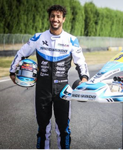 Load image into Gallery viewer, Ricciardo kart Printed go kart race suit,In All Sizes
