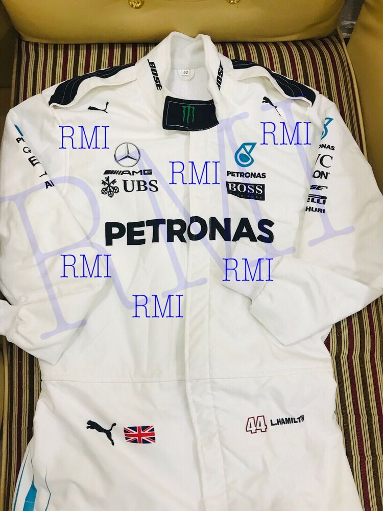 F1  Lewis Hamilton Mercedes-Benz 2016/2017 Style Printed Racing  Suit