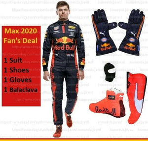 2020 f1 MAX SUIT MAX Shoes MAX Gloves Karting Suit Karting shoes Karting Gloves
