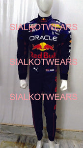 Red Bull Printed Go Kart/Karting Suit F1 ORACLE MAX Verstappen 2022 Racing Suit