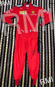 F1 Charles Printed Racing Suit Latest Style Go Kart/karting Race/Racing Suit