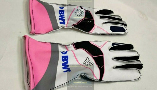 2020 Lance Stroll Racing Gloves F1 Racing Gloves Karting Gloves Go Kart Gloves