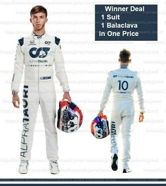 Pierre Gasly Racing Suit Alpha Tauri 2020 f1 Racing Suit Go Kart karting Suit